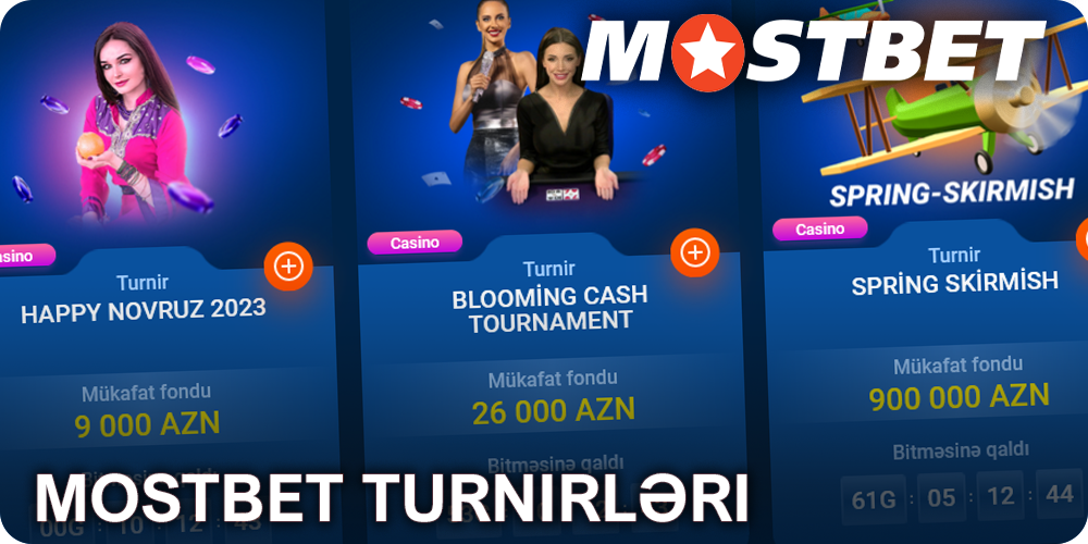 Azərbaycan oyunçuları üçün Mostbet-də turnirlər